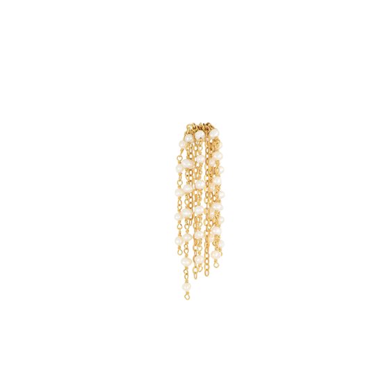 Pendientes Maman et Sophie Mujer Trame in Plata Perla ORTRM46PECT - ORTRM46PECT